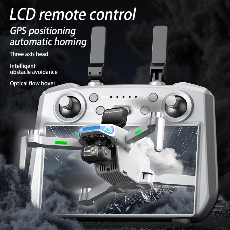 AE3 PRO Max NEW LCD SC GPS Dro - Drone Camera Professional recension och pris
