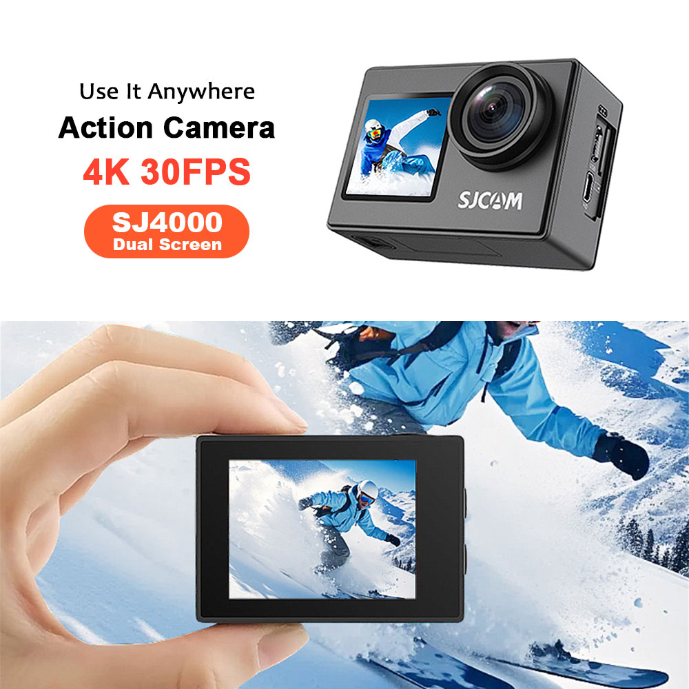 SJCAM SJ4000 4K/30 fps Action  - Drone Camera Action recension och pris
