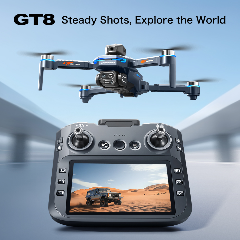 GT8 Obstacle Avoidance Aerial  - Drone Camera Mount recension och pris